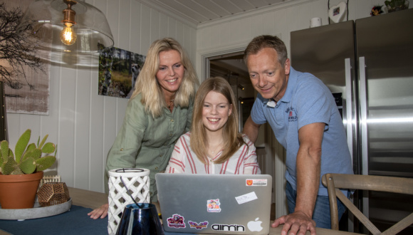 Fam ved PC internett Viken Fiber